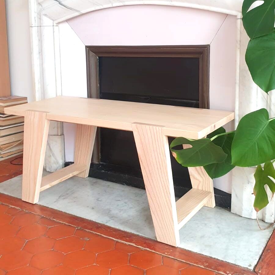 Banc en frêne massif — photo 1
