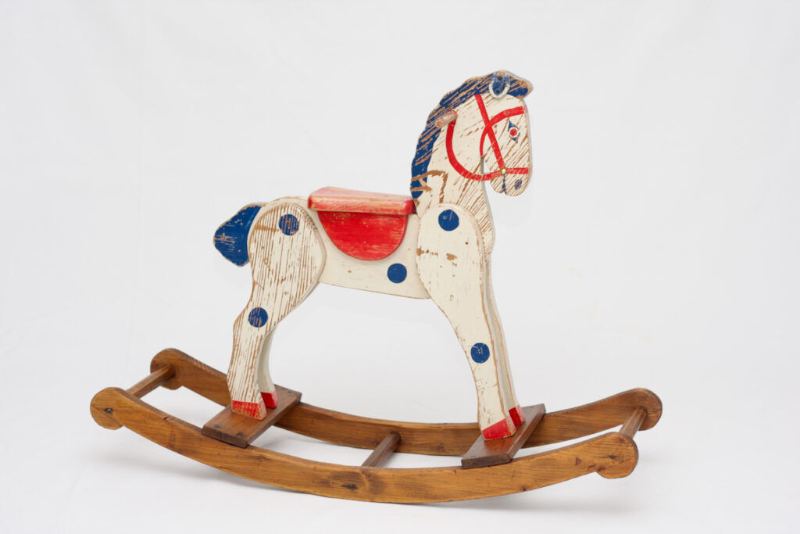 Cheval à bascule 1950