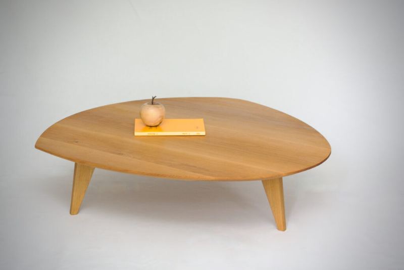 Table basse en chêne massif
