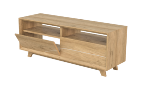 Vue 3D meuble TV