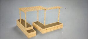 Bac potager sur mesure: plan 3D